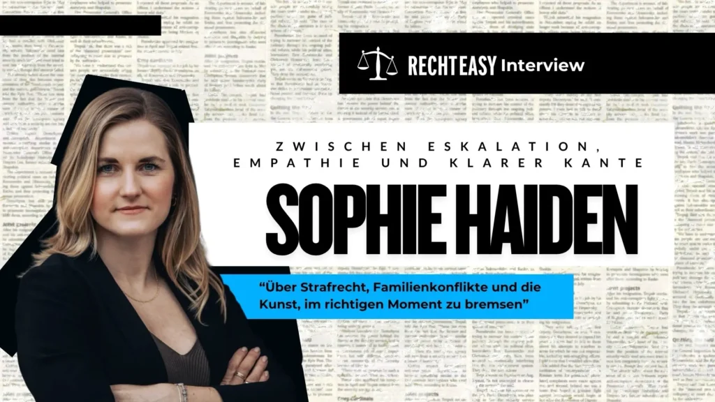 zwischen eskalation empathie und klarer kante mag sophie haiden ueber die kunst im richtigen moment zu bremsen