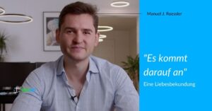 eine liebesbekundung an das es kommt darauf an titel